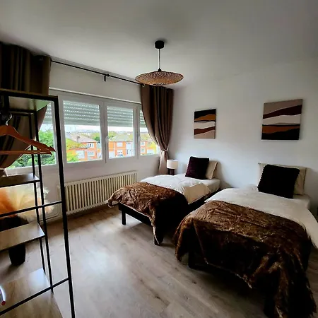 Дом отдыха Maison Cosy Avec Jardin - Proche Centre D'arras Аррас